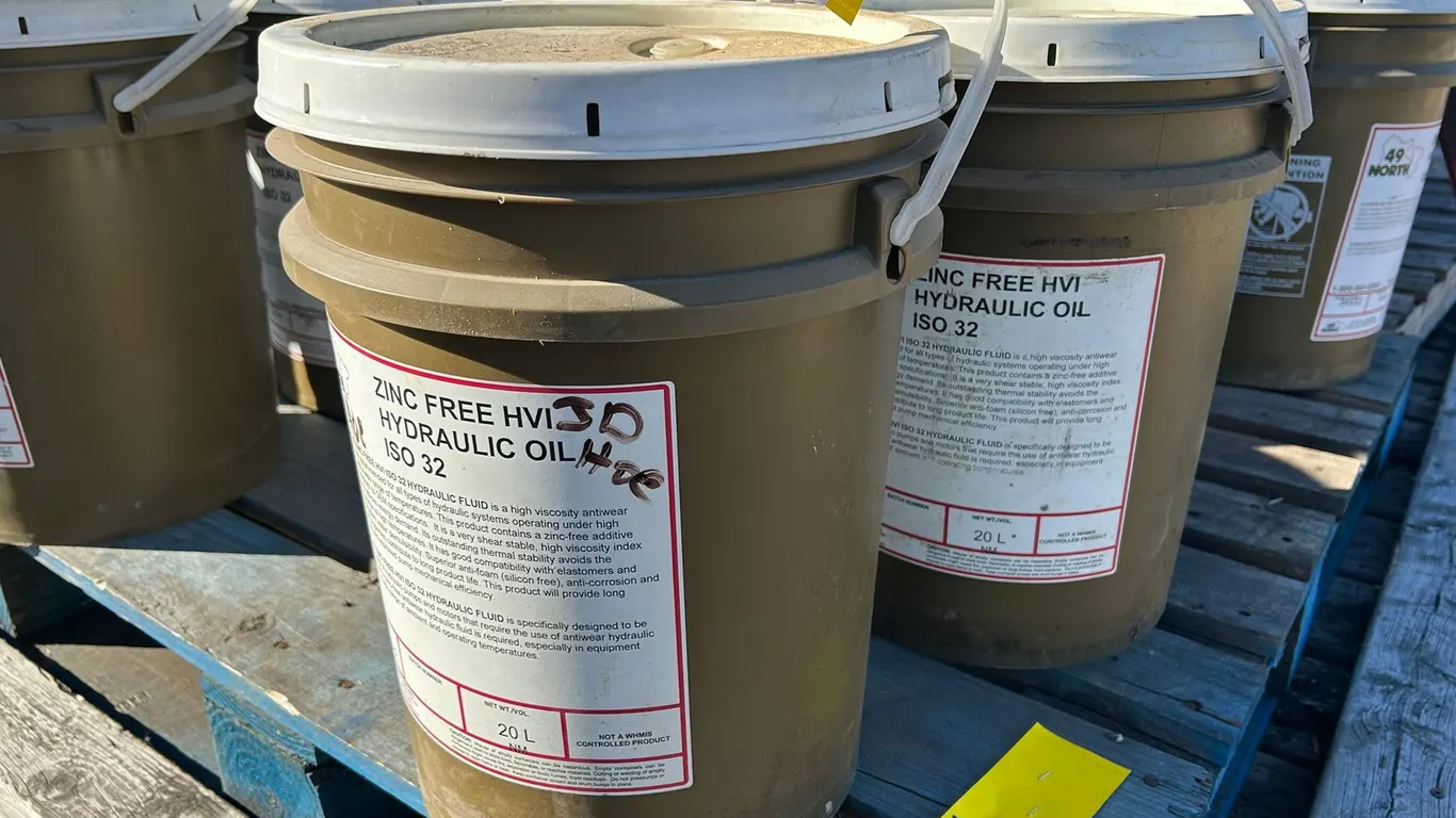 49 North Zinc Free HVI Hydraulic Oil ISO 32 20L