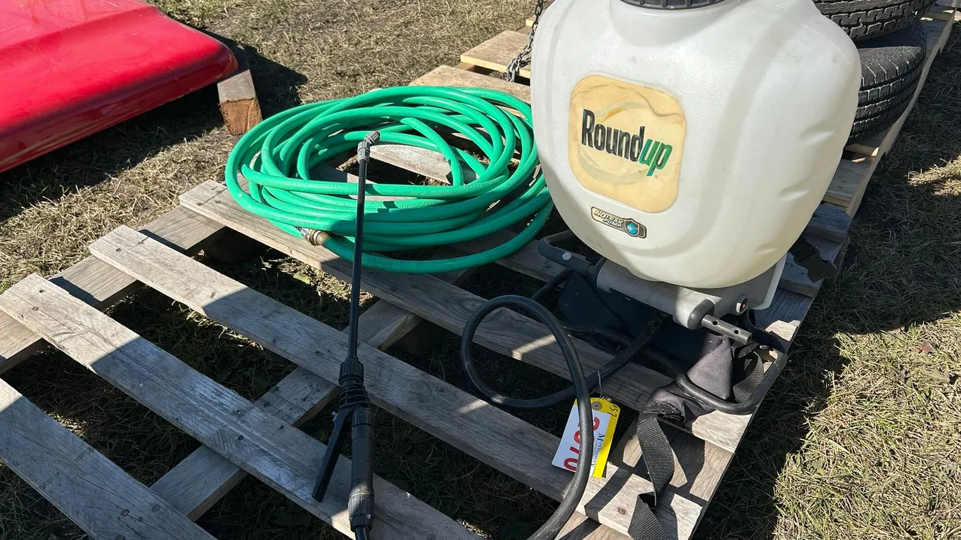 Roundup Backpack Sprayer Garden Hose