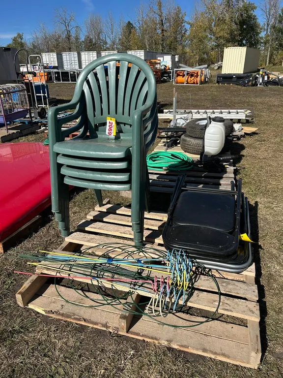 Stackable Chairs Folding Chairs Plant Supports