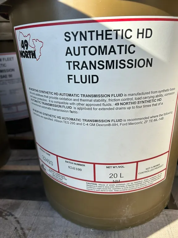 49 North Synthetic HD Transmission Fluid 20L