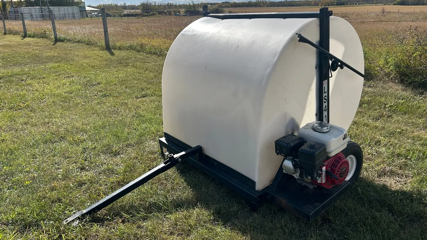 Powered Pull Type Lawn Sweeper w/ Honda GX160 Eng.