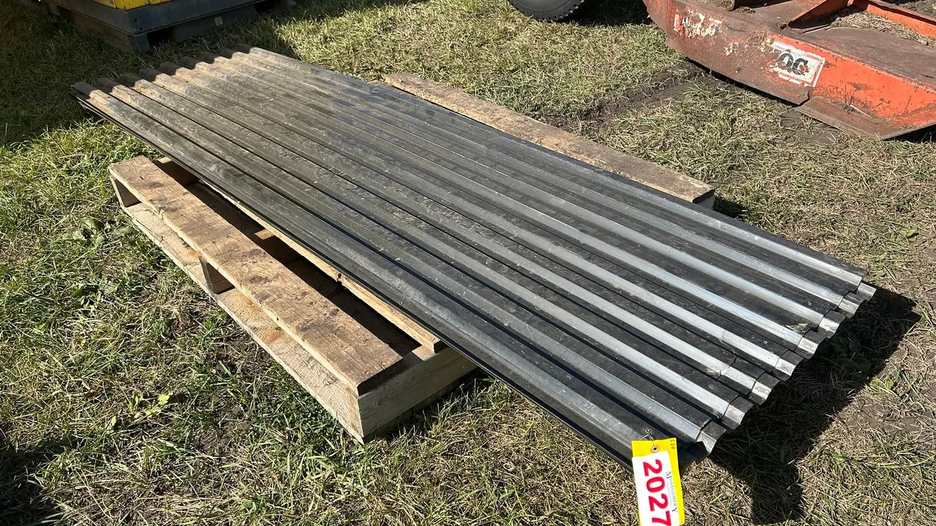 (6) Sheets of Tinted Translucent Corrugated Panels 24"x96"