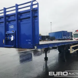 Tirsan 45' Tri Axle Flat Trailer 