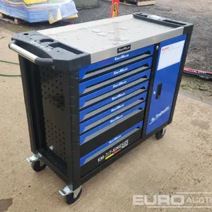 Unused Kraft Müller 7 Drawer Tool Trolley 