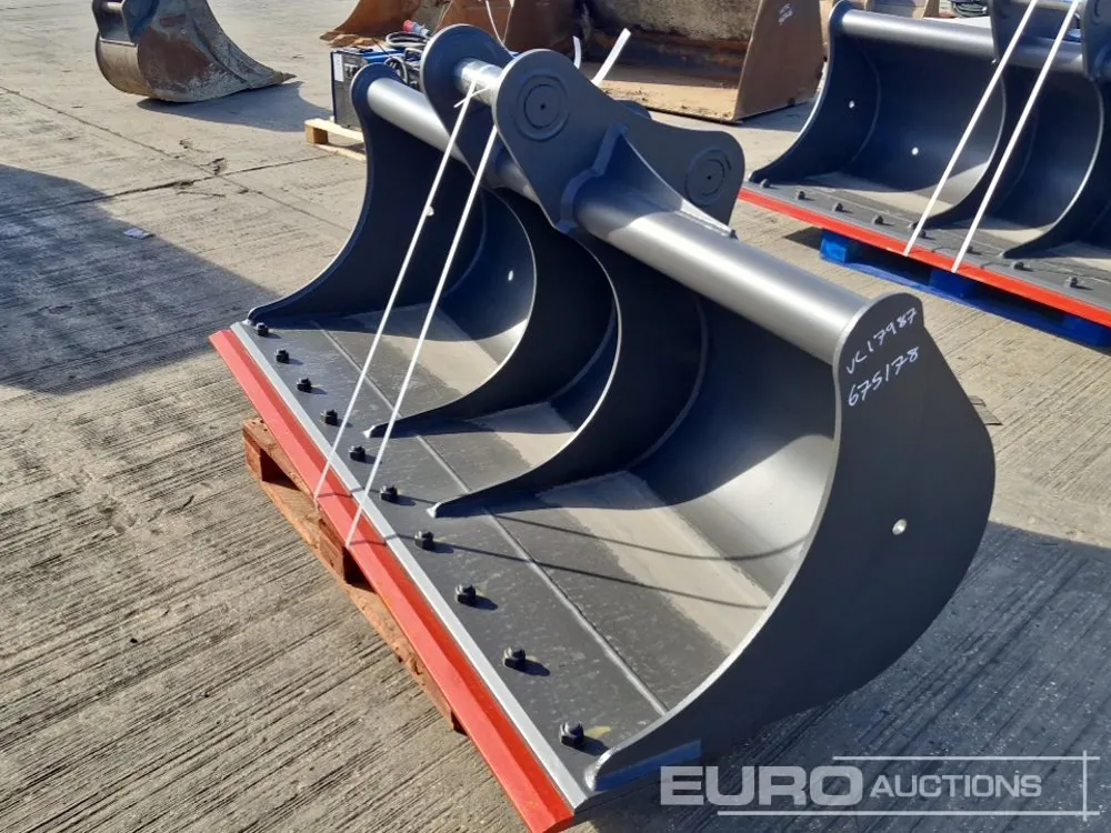 Unused 2026 Miller 84" Ditching Bucket 80mm Pin to suit 20 Ton Excavator