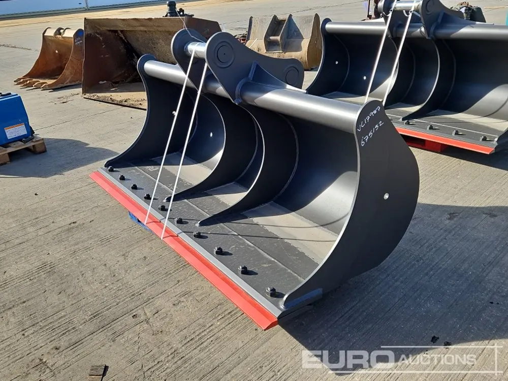 Unused 2026 Miller 84" Ditching Bucket 80mm Pin to suit 20 Ton Excavator