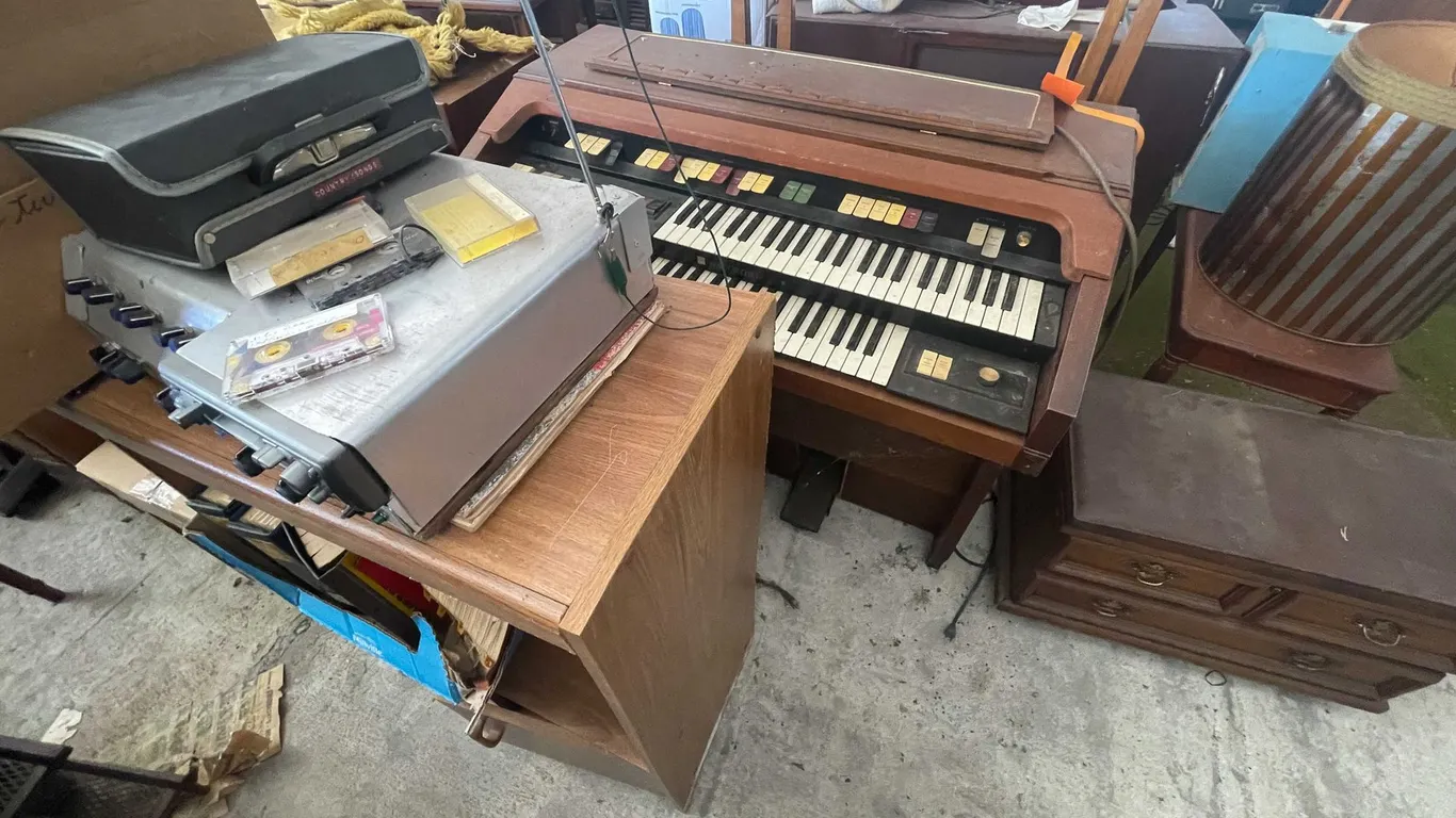 (2) Organs and Various Household Furniture