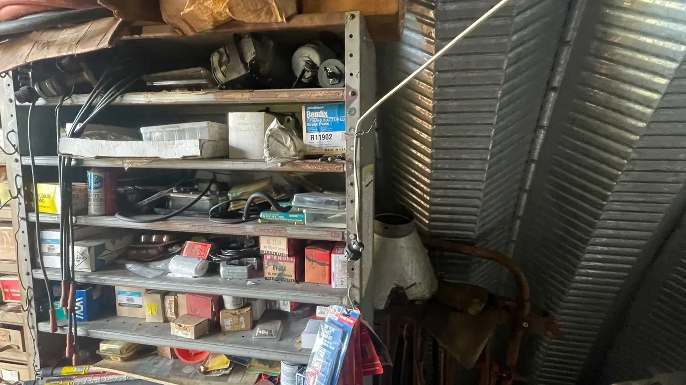 Shelving Unit and Contents