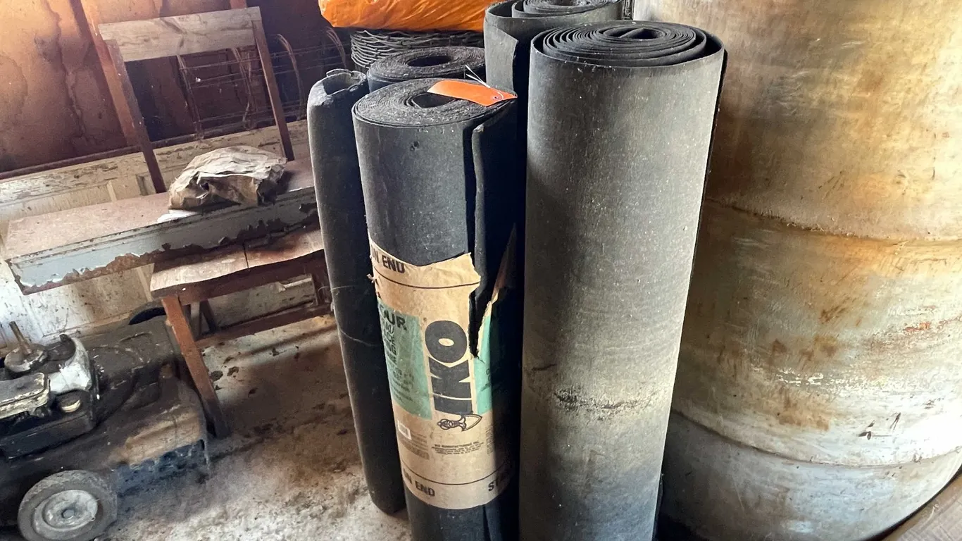 (6) Tar Paper Rolls