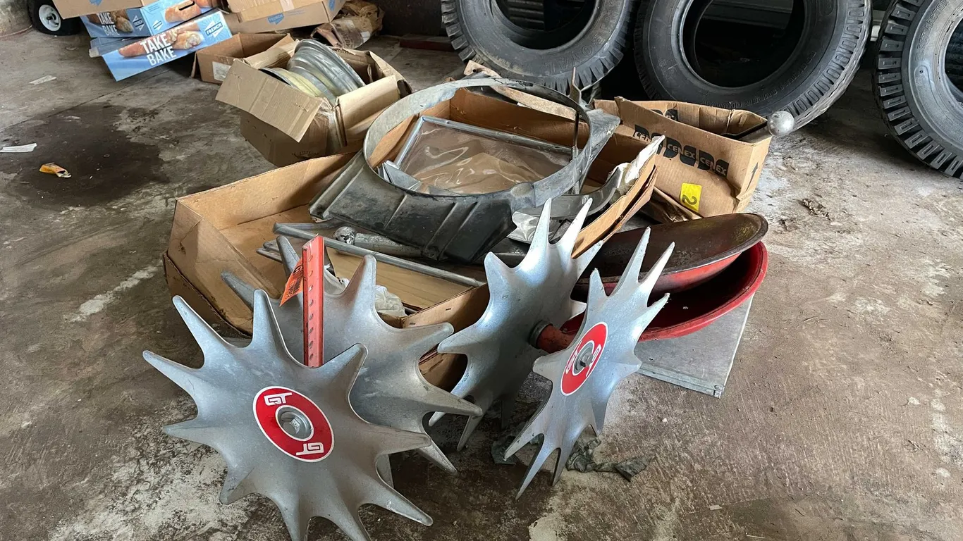 (2) Implement Discs, Rims, Tractor Seats and more