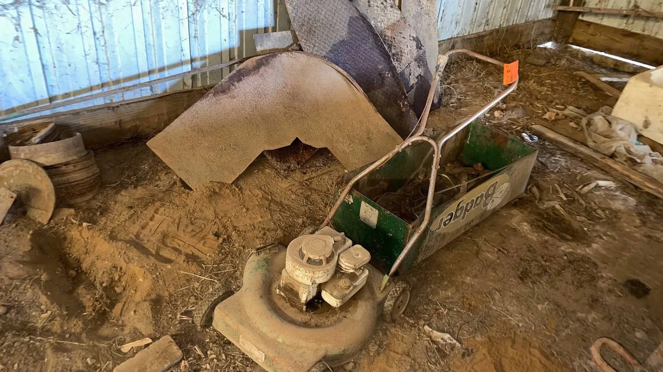 Vintage Mower and Metal