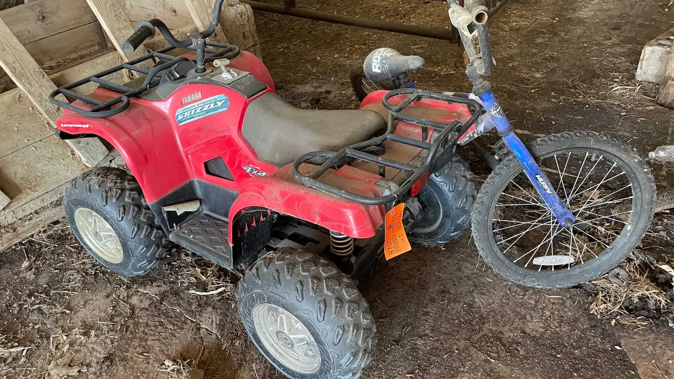 Yamaha Grizzly 700 Youth ATV and Youth Bike