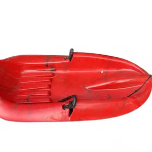 Blitzen by Paris Red Plastic Snow Sled
