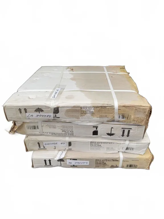 4 Murcia Umbrella Bases, Cement, 18kg Each