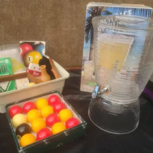 Pool Table Accessories Set With Billiard Balls and Accessories