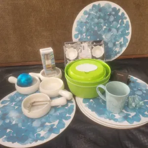 Bowls, Plates, Oil Spritzer, Mug, Knife Sharpener, Mixing Bowls