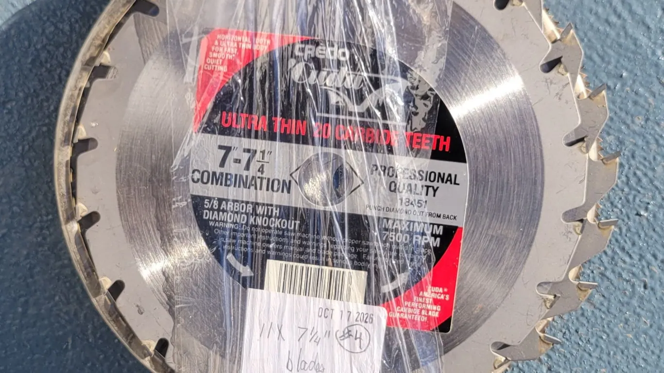 Saw Blades - 11 x 7-1/4" (All Good)