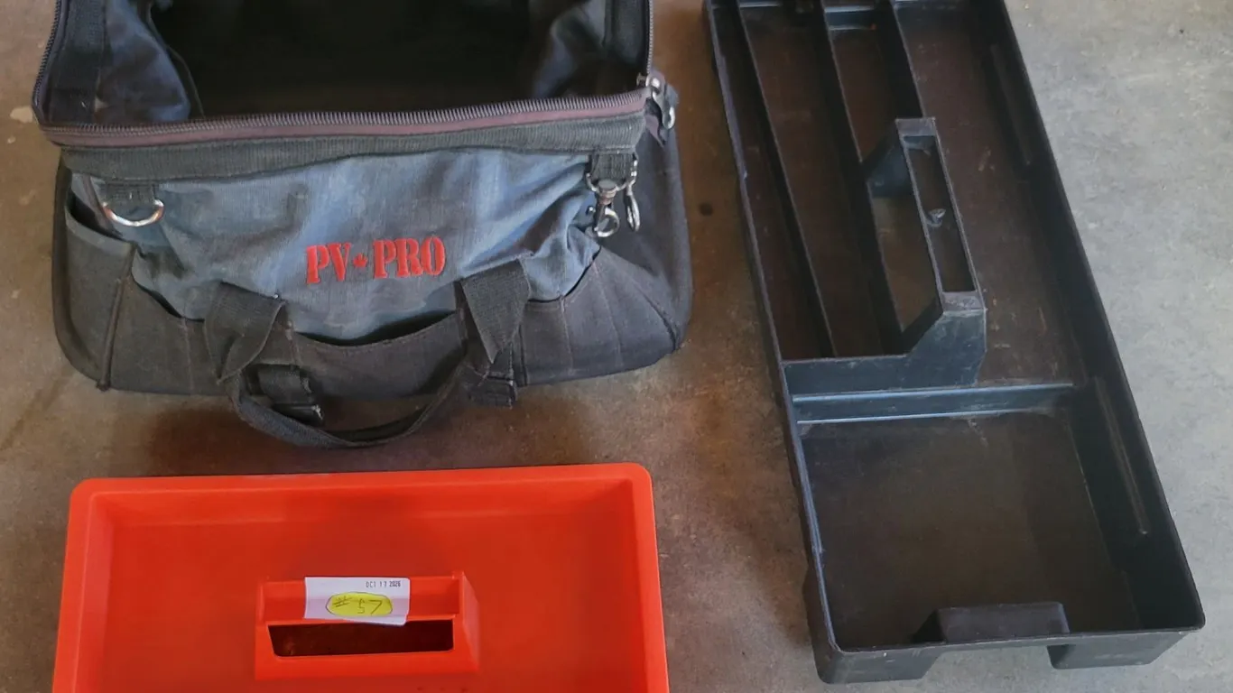 Tool Bag + 2 Tool Trays