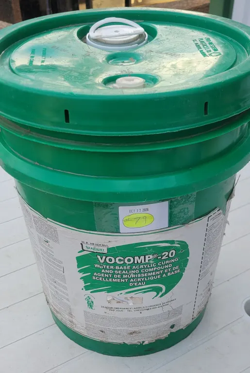 Concrete Sealer - 12L Left in 18L Pail