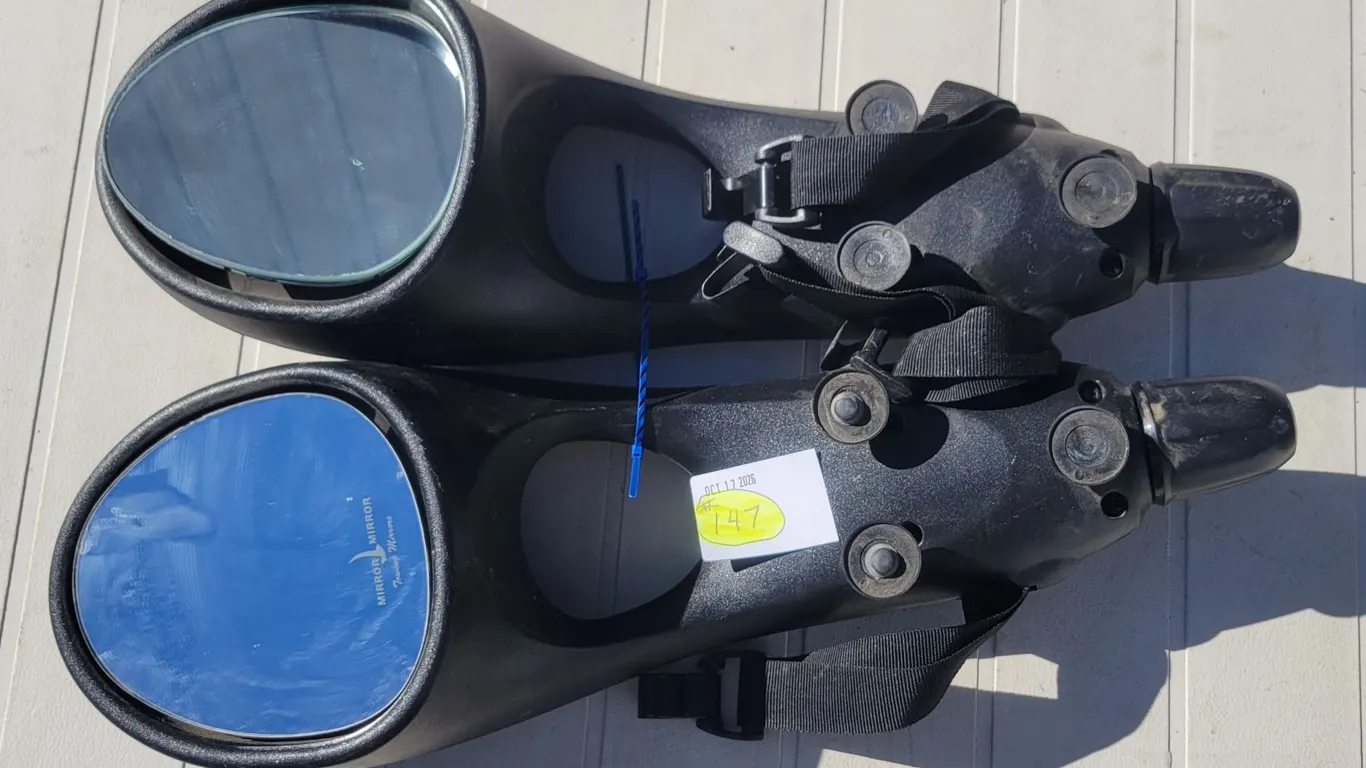 Mirror Extensions for ATV, Snowmobile, or Small Tractor