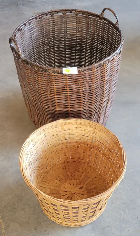 Wicker Baskets (x2)