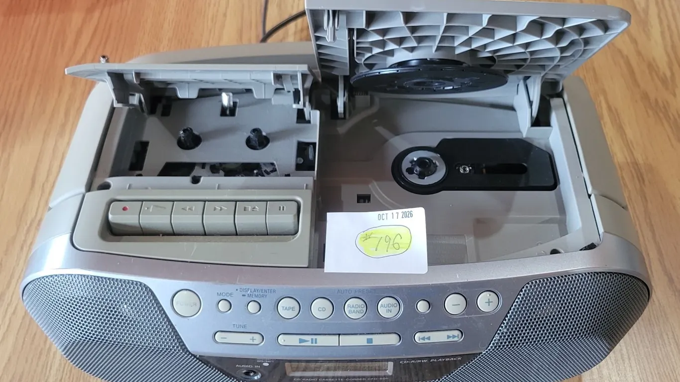 Sony Radio / CD / Cassette Player