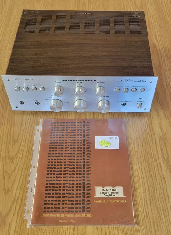 Marantz Amplifier Model 1060