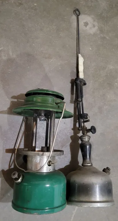 (2) Lamps – Coleman Model 639 + other