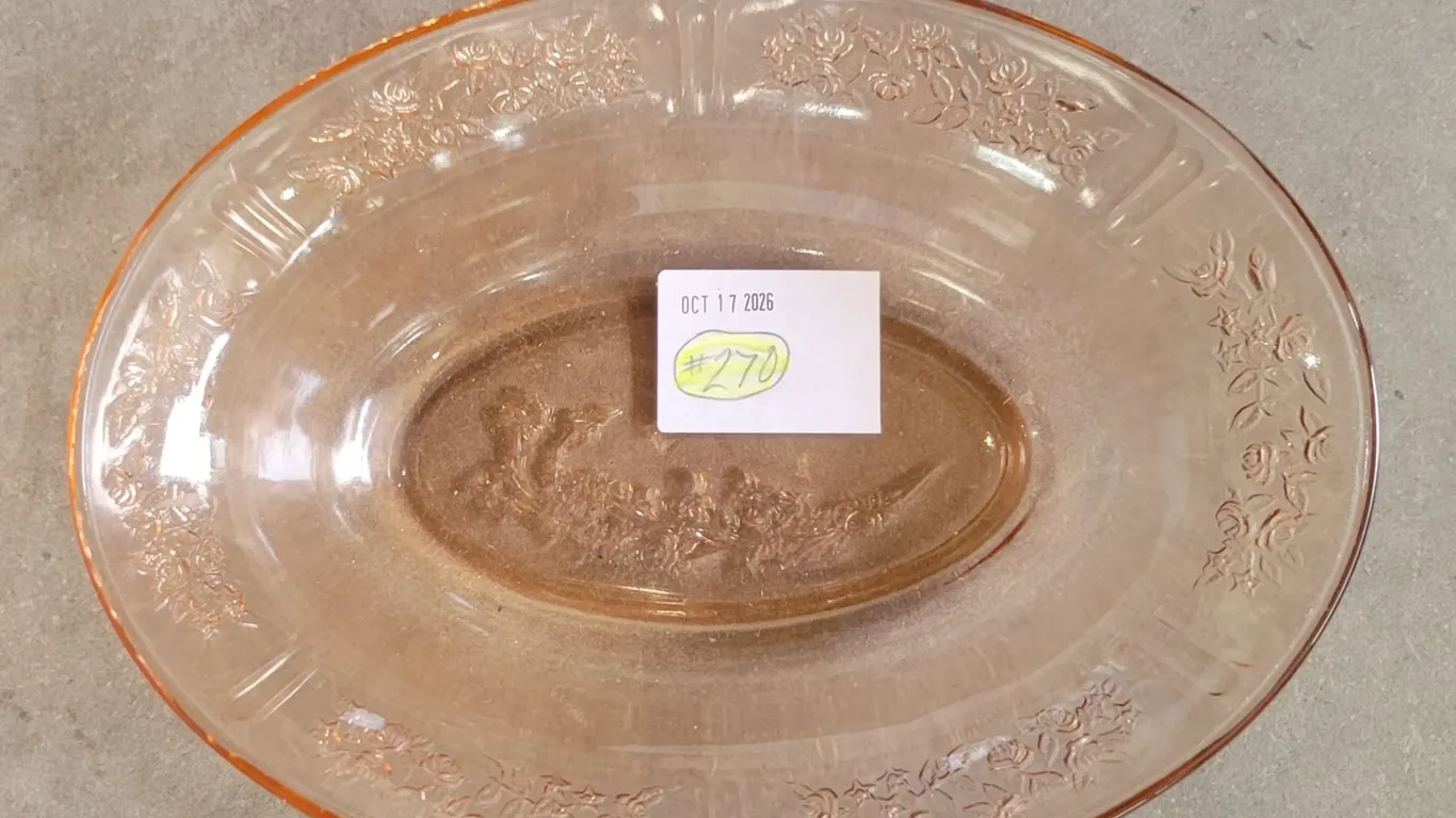Depression Glass – Serving Bowl