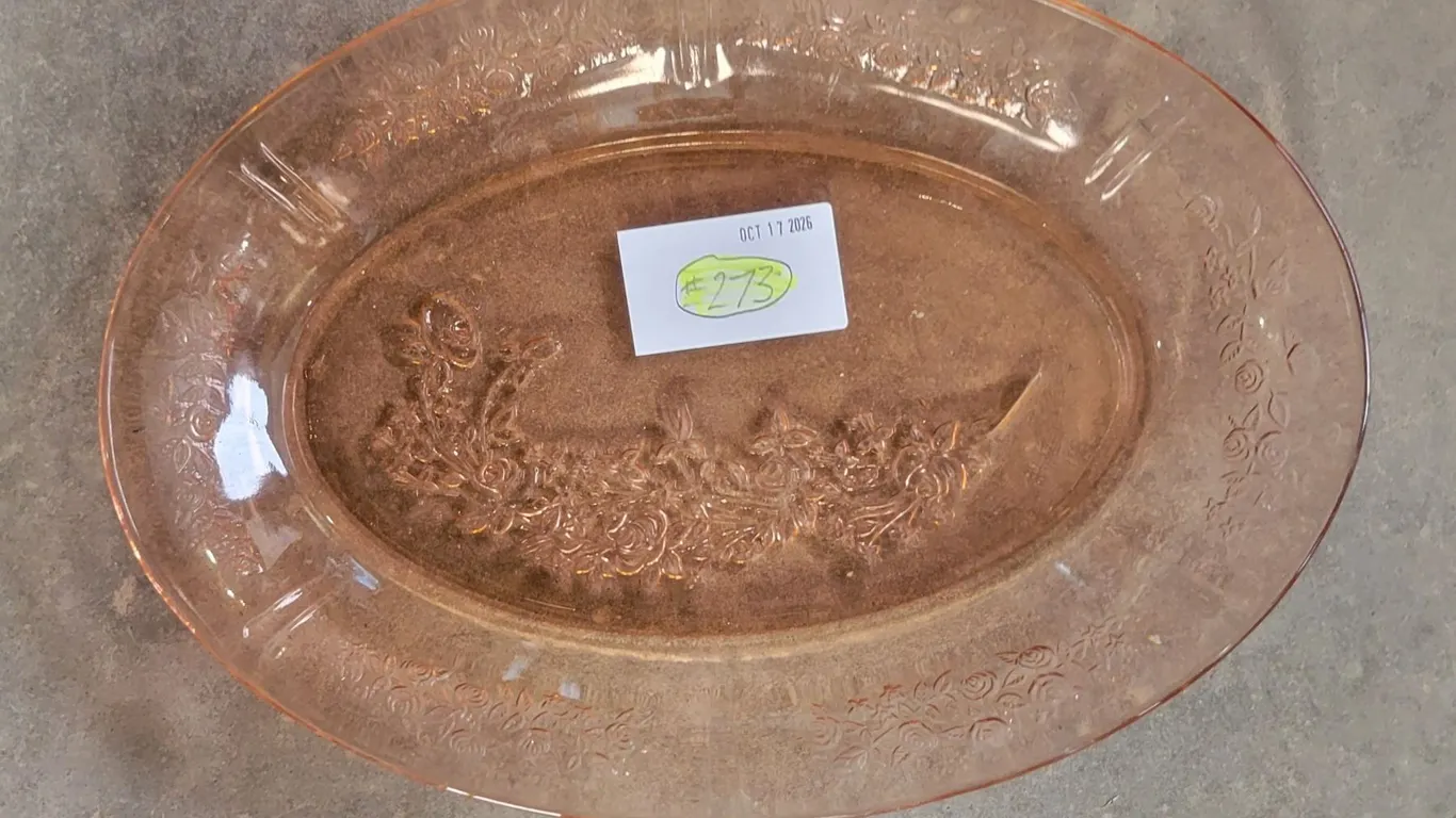 Depression Glass – Serving Platter