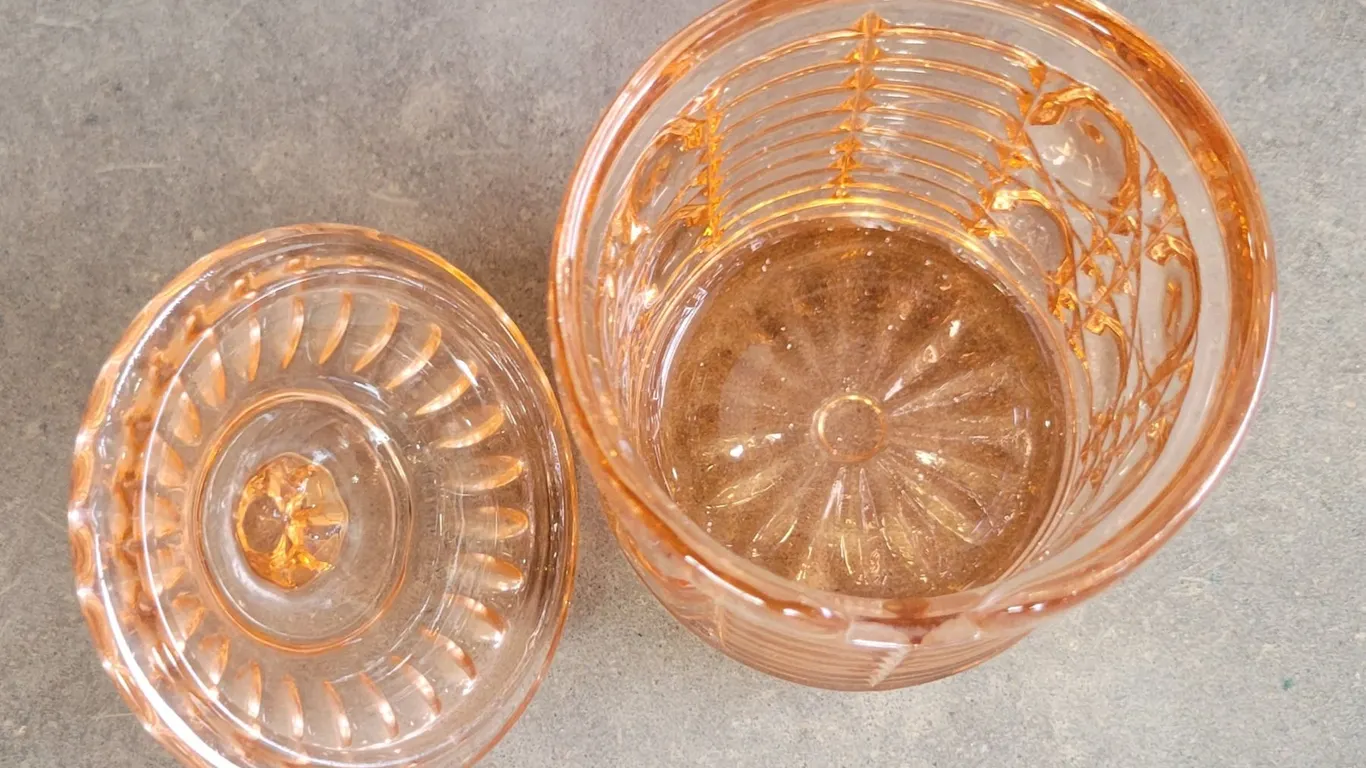 Depression Glass – Sugar Bowl