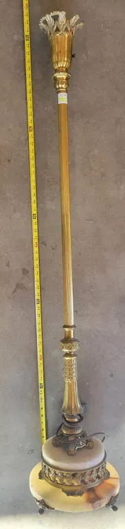 Antique Pole Lamp – 61” Tall