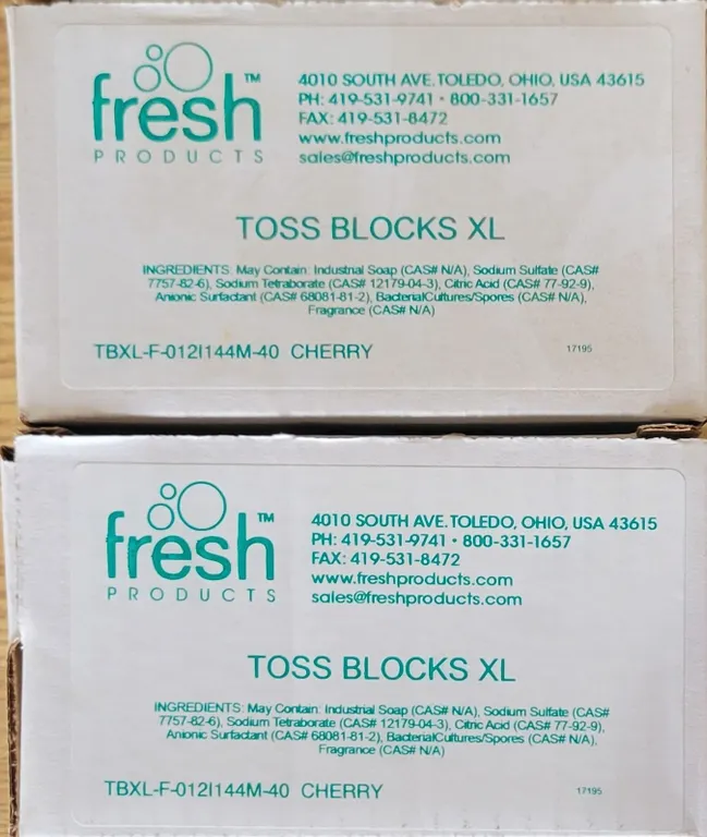 Urinal Toss Blocks (x24)