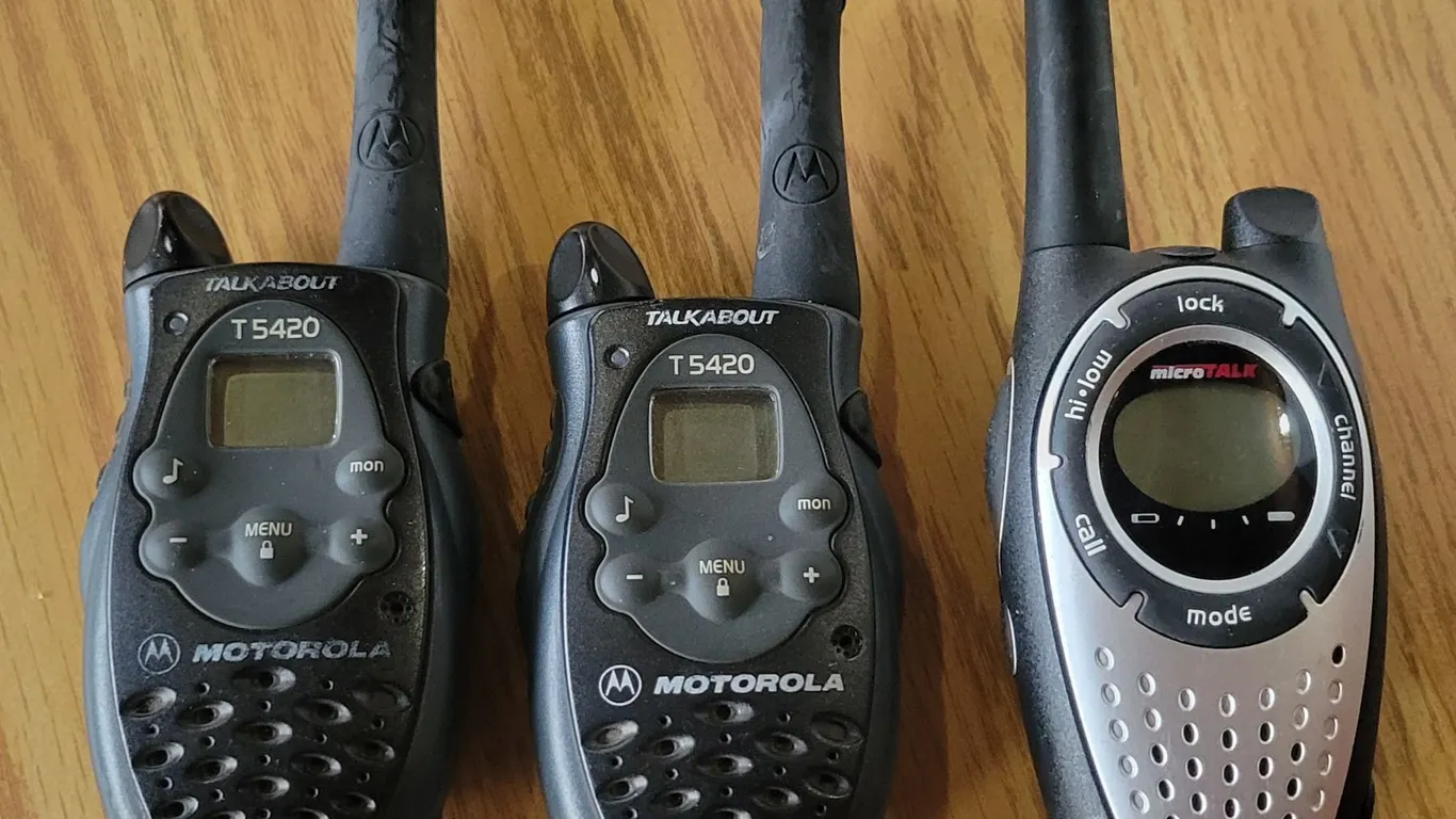 2-Way Radios – Motorola T5420 (x2), Cobra Micro Talk