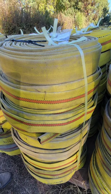 Fire Hose – Stack of 10 Rolls (condition may vary)