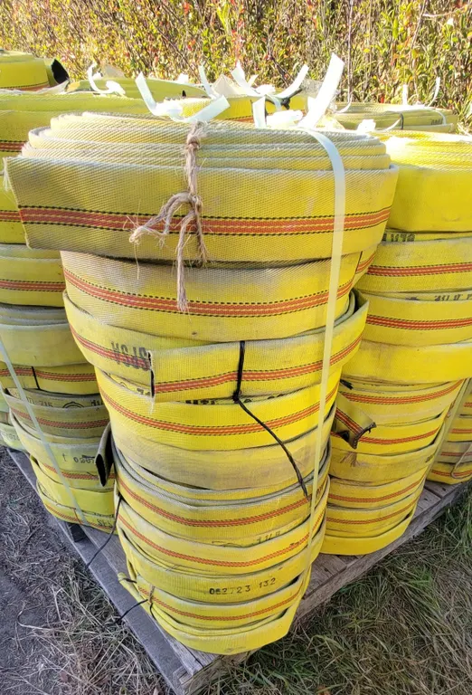 Fire Hose – Stack of 10 Rolls (condition may vary)