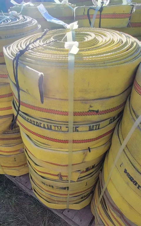 Fire Hose – Stack of 10 Rolls (condition may vary)