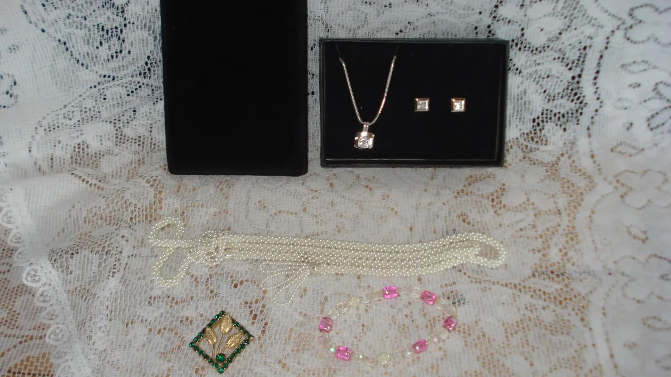 Costume Jewelry Assortment Different Decades