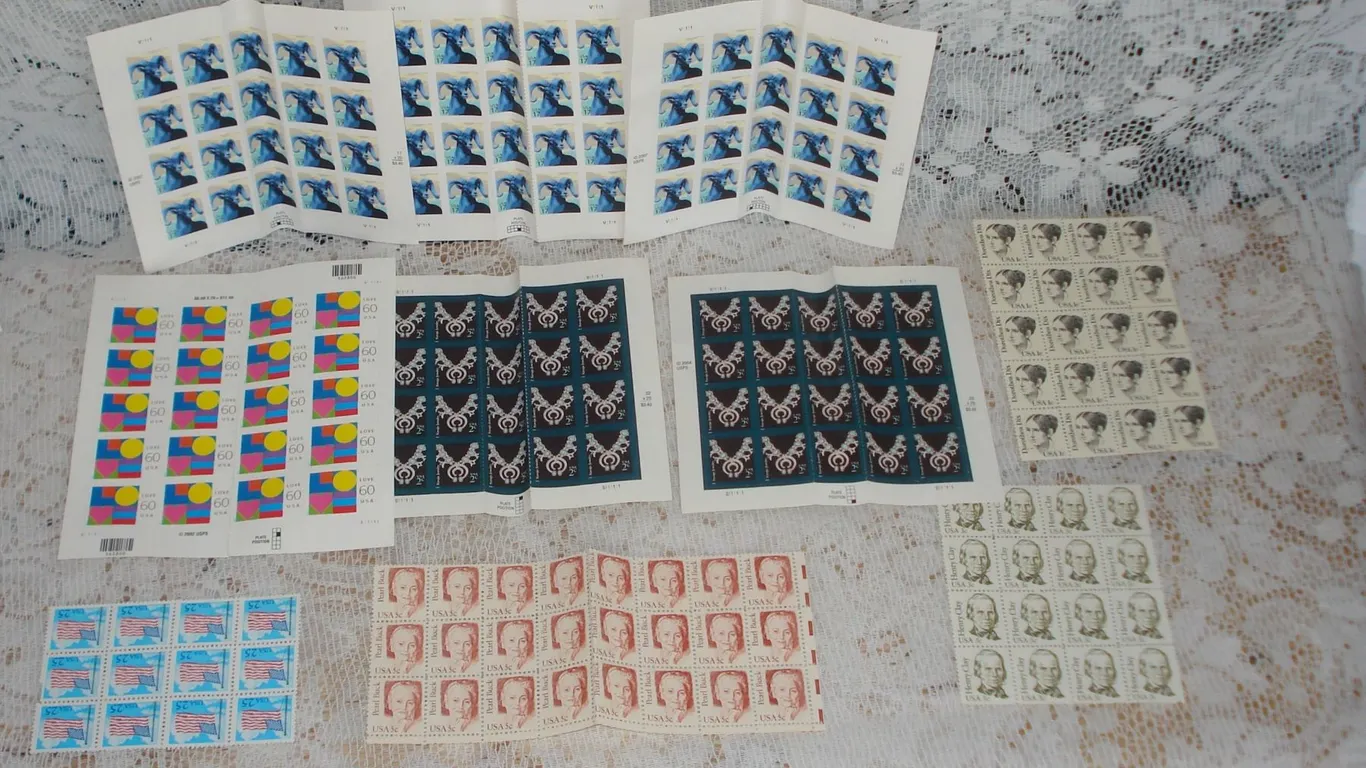 US Stamp Sheets