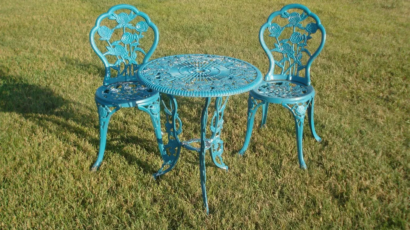 Metal Patio Set