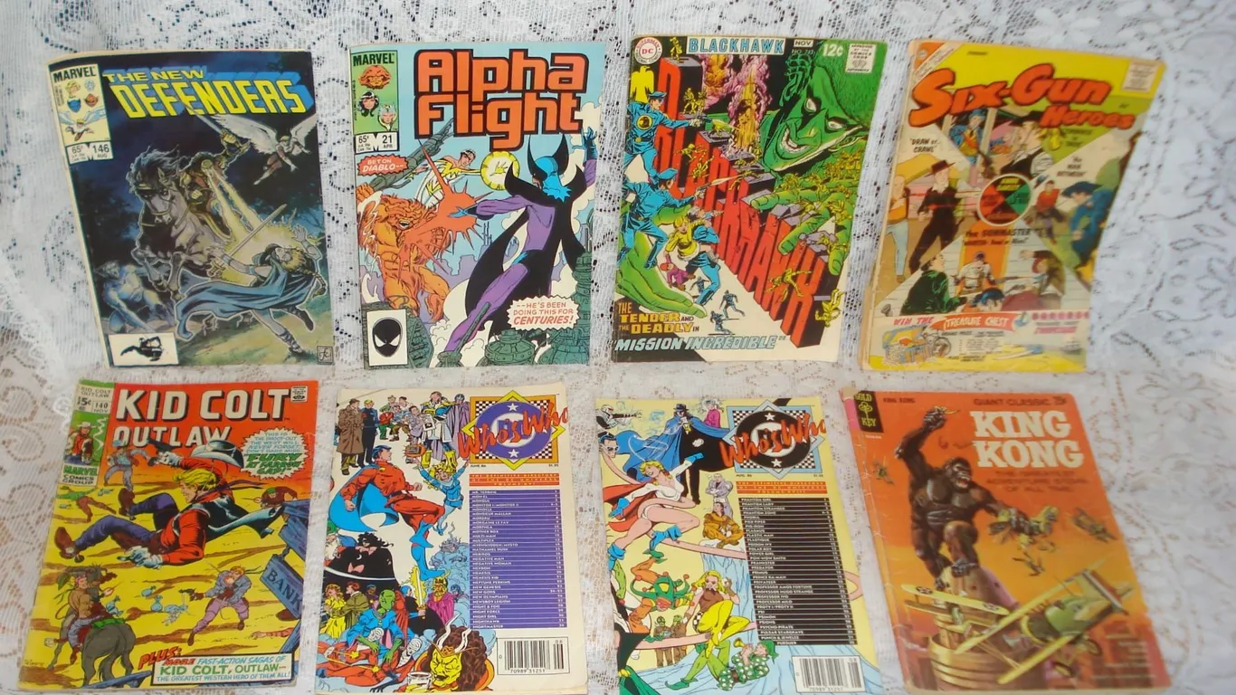 Comics Assorted Condition King Kong Etc