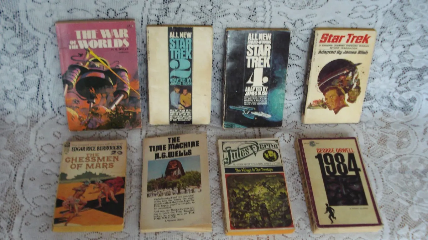 Classic Sci-Fi Paperbacks Used Vintage Condition