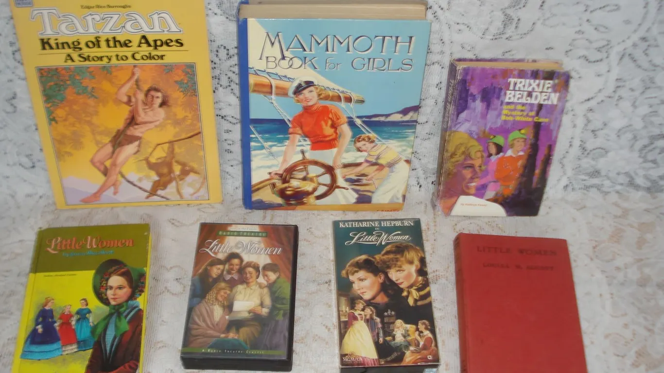 Kids Books And Tapes Little Women Etc
