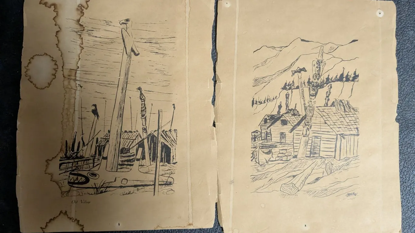 (2) Vintage Prints Artist Signed