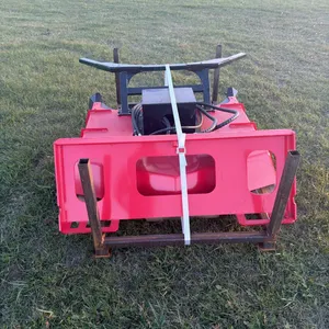 New 43" skid steer disc brusher head.  (GST 5% & PST 7% charged)