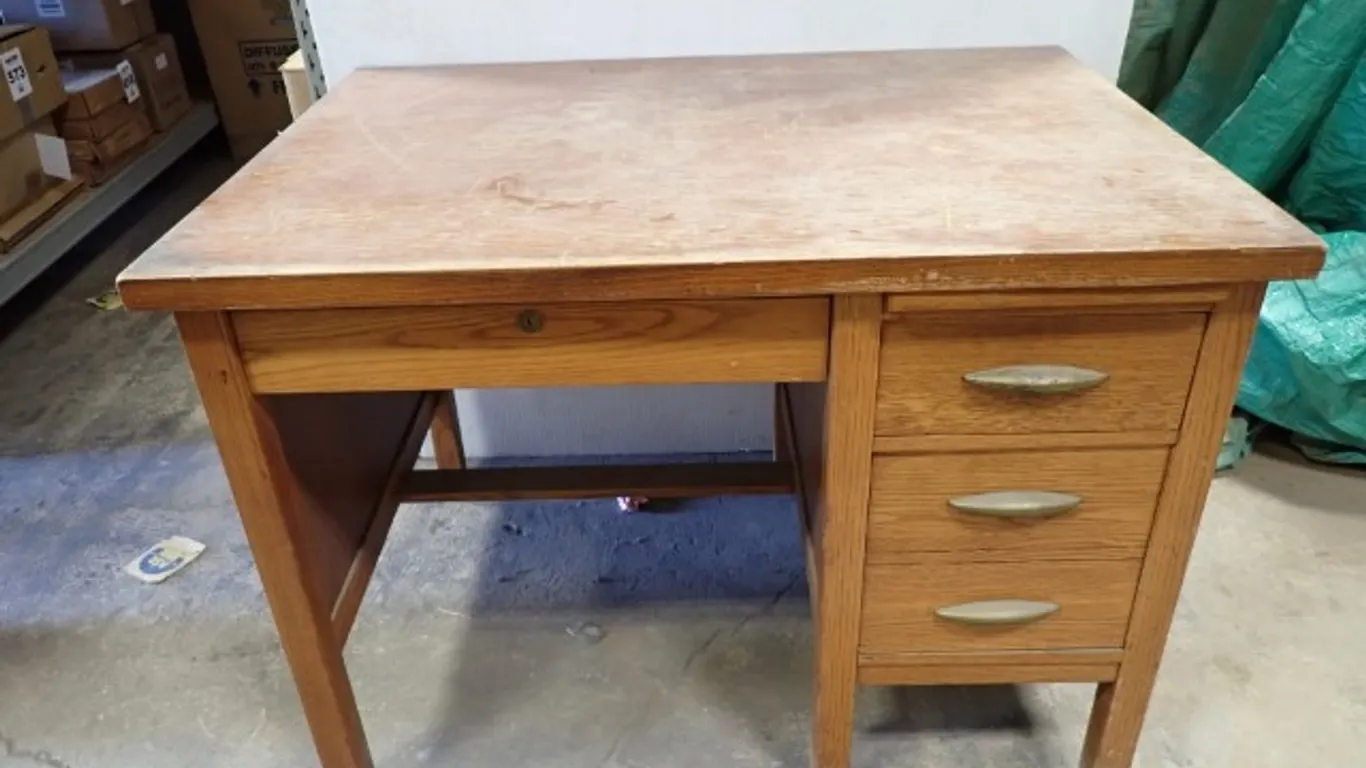 Vintage Teacher's/Writing Desk