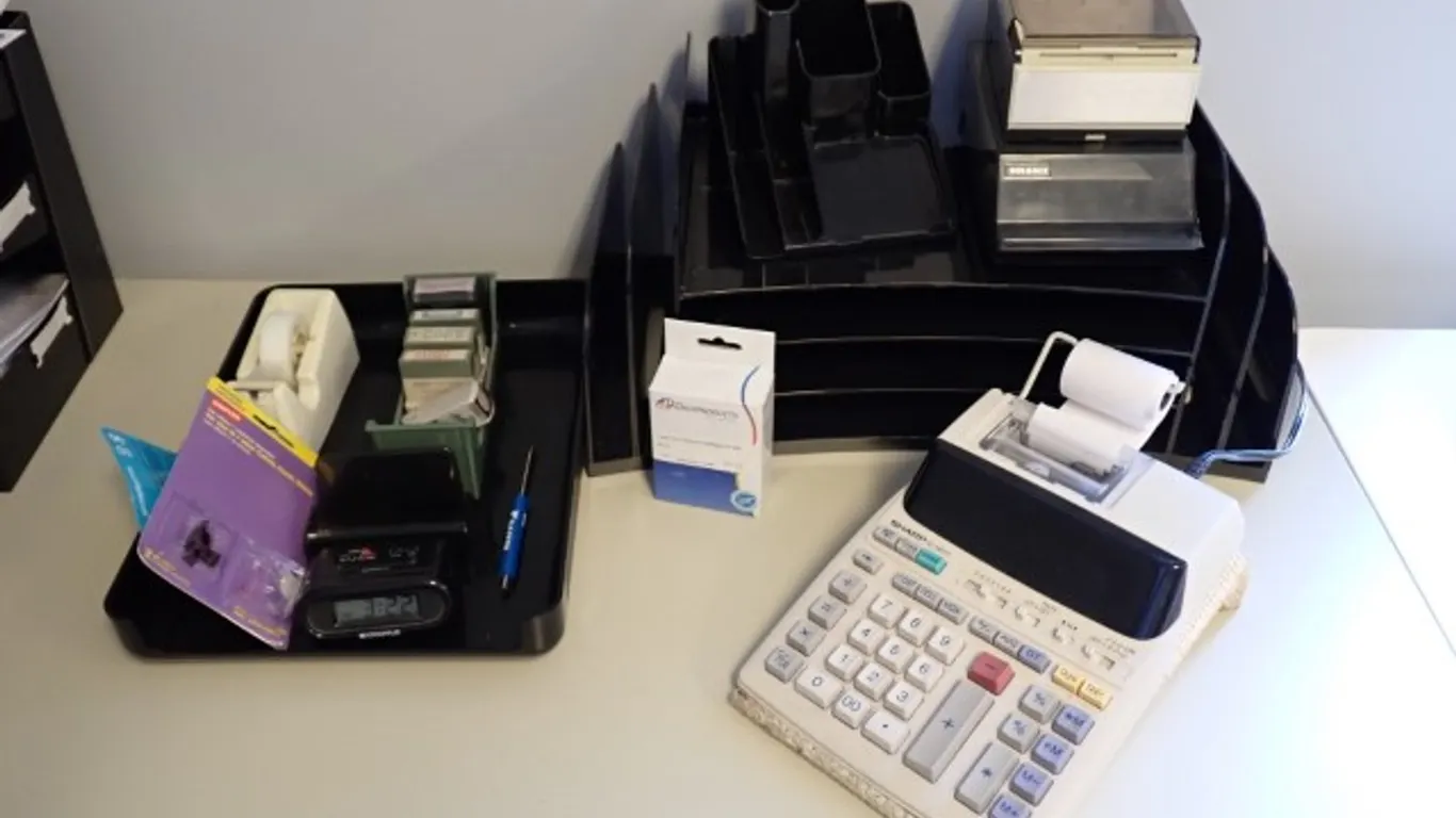 Black Desktop Organizers+