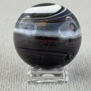 Swirl Glass Marble, Appr. 1 3/4” D