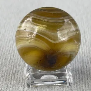 Swirl Glass Marble, Appr. 1 1/2” D
