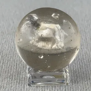 Sulphide Glass Marble, Appr. 1 1/4” D